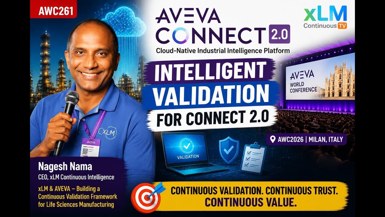 xLM Intelligent Validation for AVEVA CONNECT @ AWC2026 in Milan, Italy