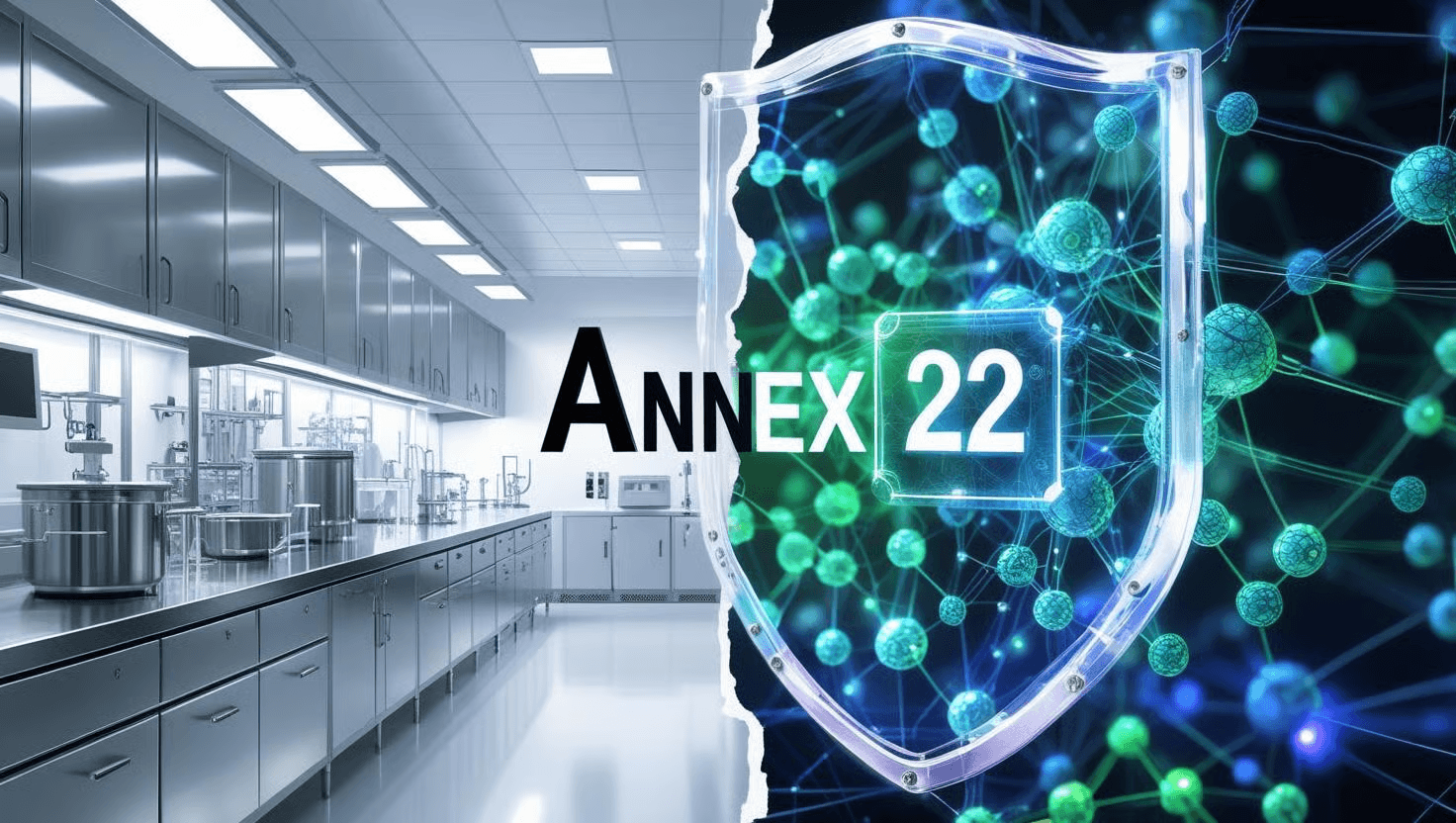 EU Annex 22 draft AI guidelines for pharmaceutical GMP compliance and regulation