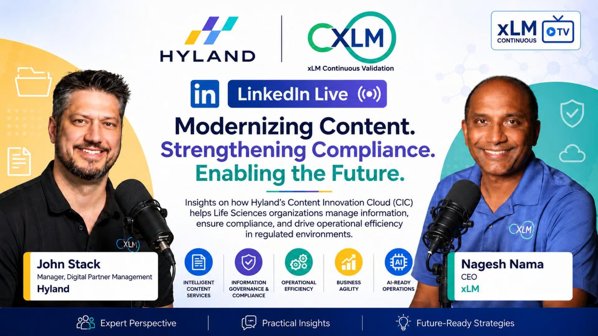 Content Innovation Cloud for Pharma: LinkedIn Live Insights
