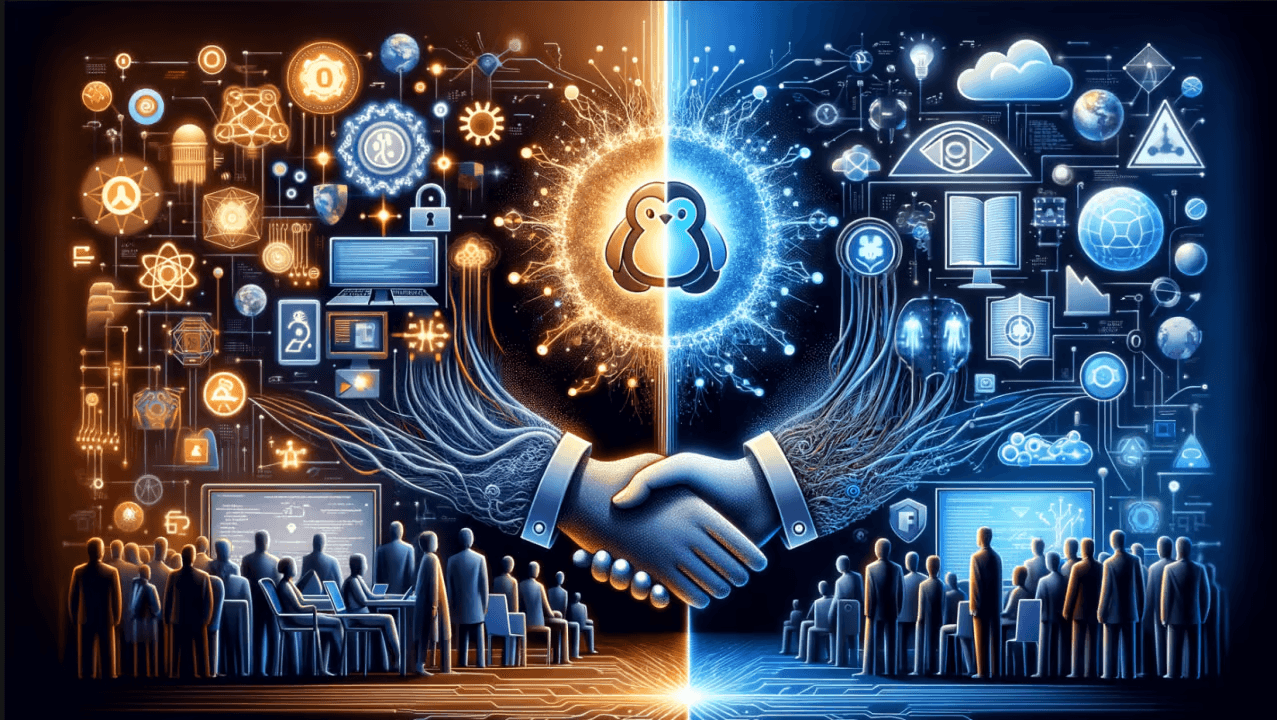Open vs closed source AI development pros cons showing balanced ethical approach for responsible innovation