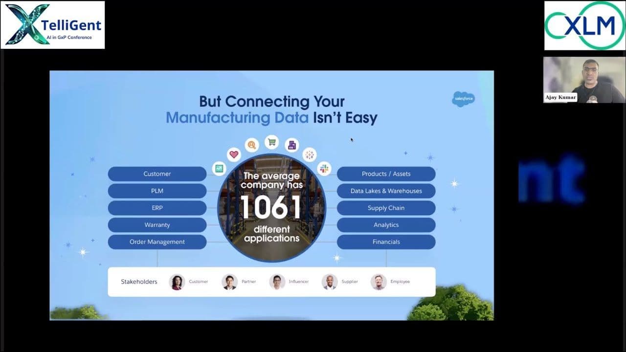 xTelliGent One: Session Five: How Salesforce Agentforce is helping Manufacturing industry